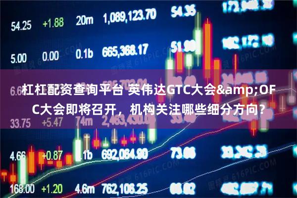 杠杠配资查询平台 英伟达GTC大会&OFC大会即将召开，机构关注哪些细分方向？